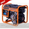 Gerador a diesel de 5kw com arrefecimento a frio do ar para venda
